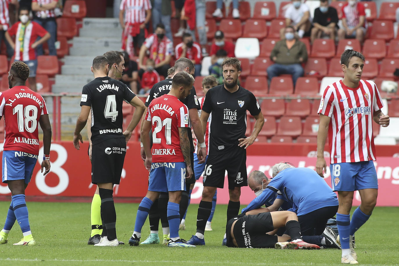 Fotos: Las mejores imágenes del Sporting - Málaga