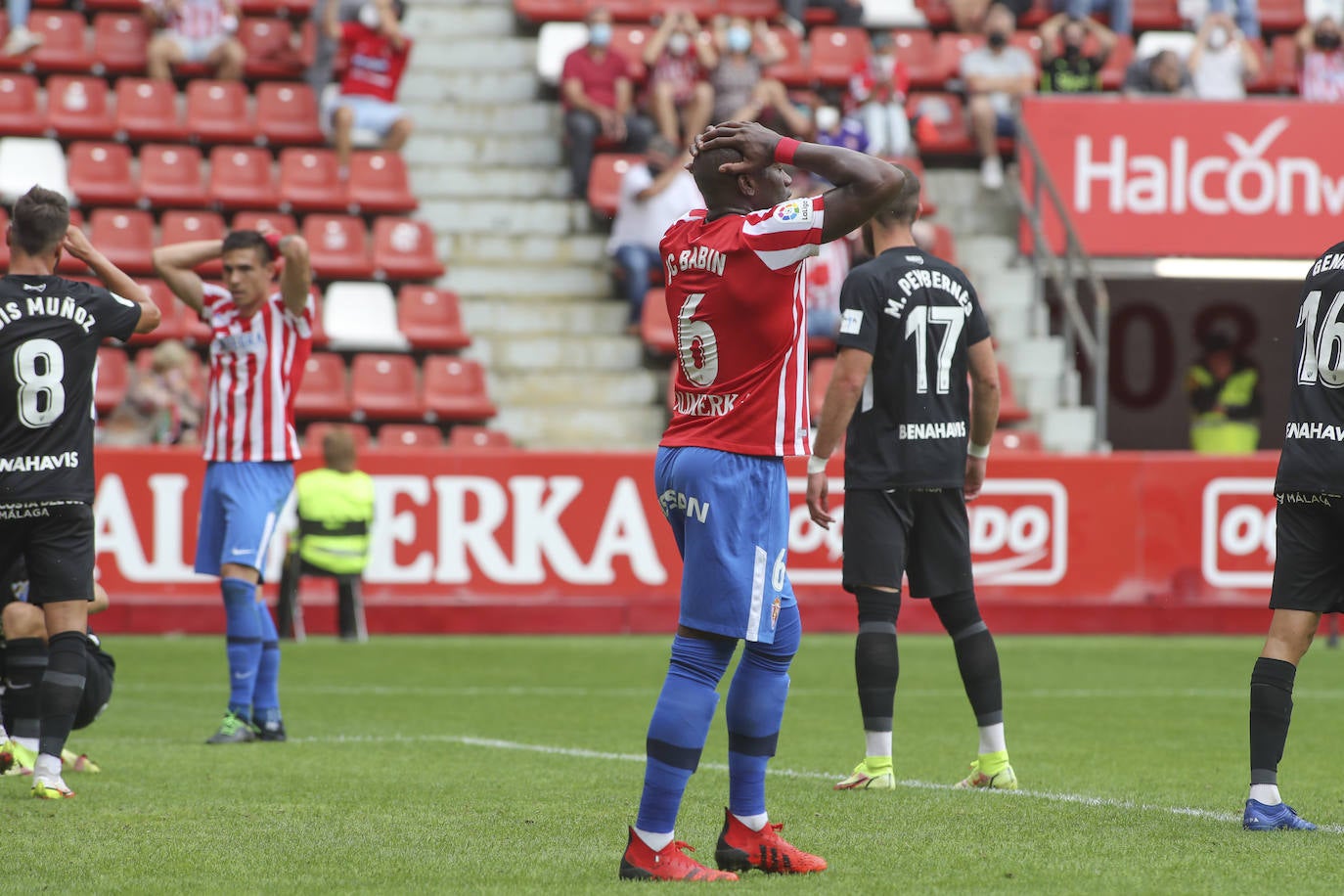 Fotos: Las mejores imágenes del Sporting - Málaga