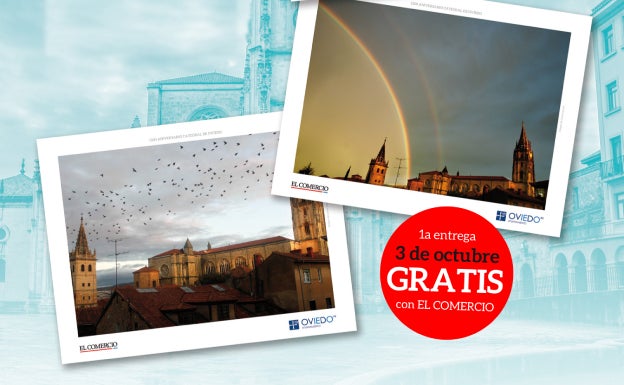 Colección 10 láminas de la Catedral de Oviedo