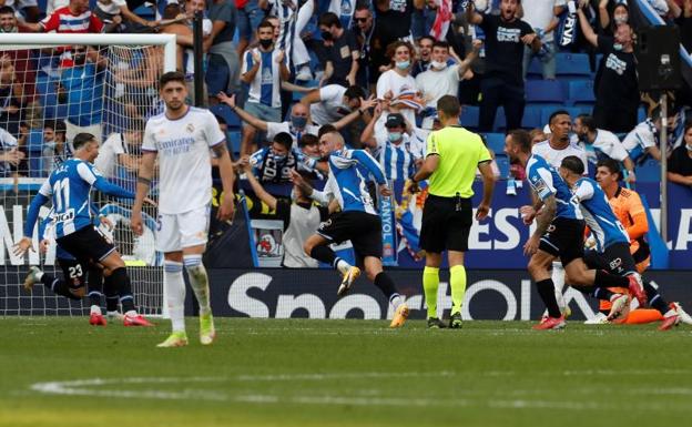 El Espanyol desnuda a un Madrid caótico