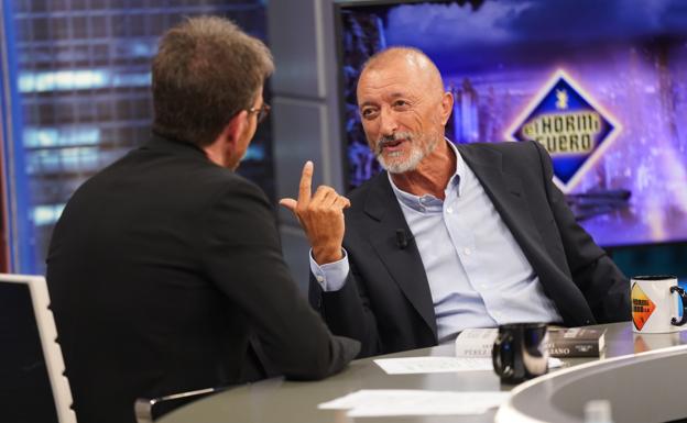 Arturo Pérez Reverte en 'El Hormiguero'.