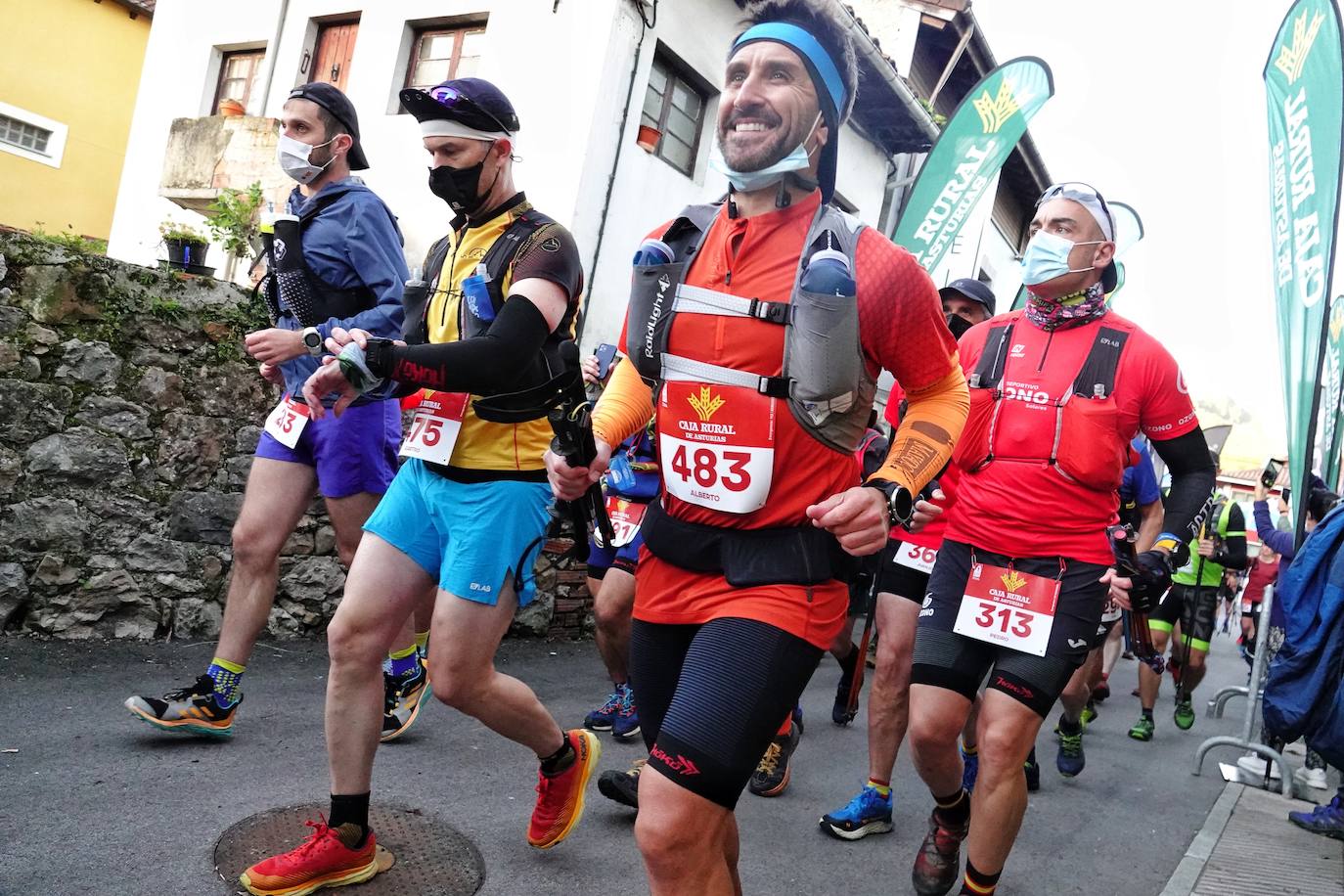 Mil trescientos corredores toman parte en las cuatro carreras