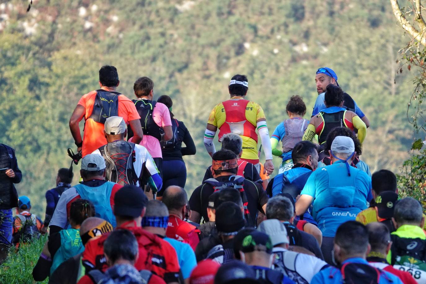 Mil trescientos corredores toman parte en las cuatro carreras