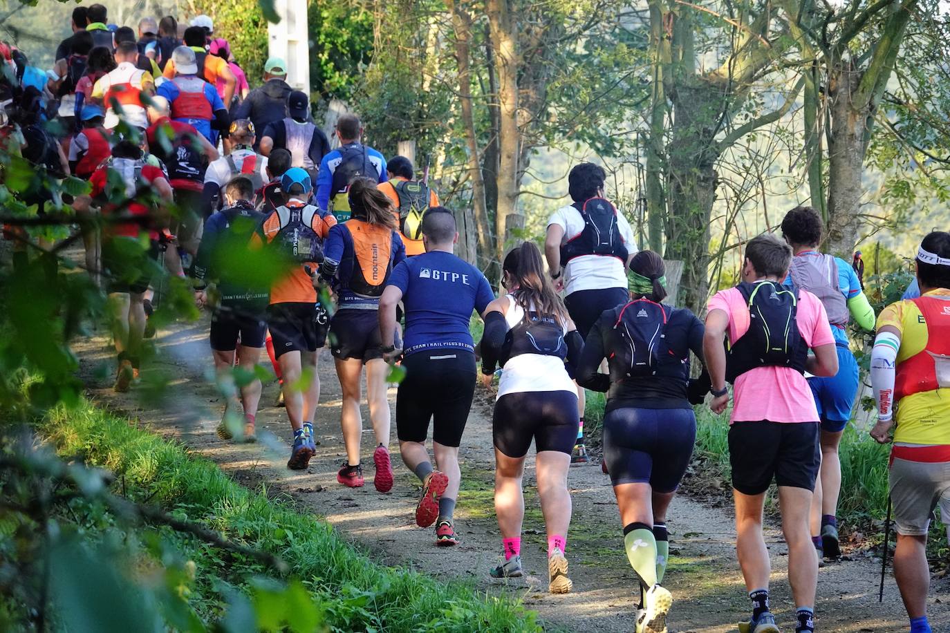 Mil trescientos corredores toman parte en las cuatro carreras