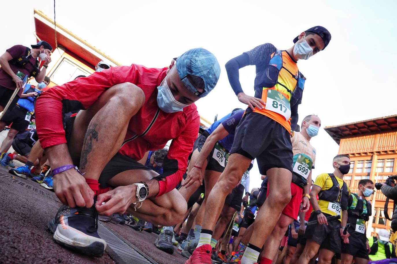 Mil trescientos corredores toman parte en las cuatro carreras