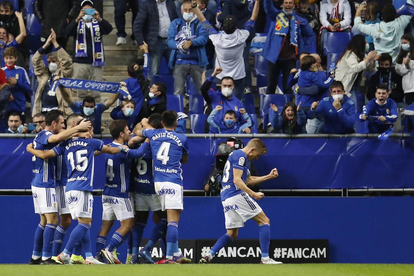 Oviedo y Sporting firman un empate con los goles de Lucas y Djuka. 