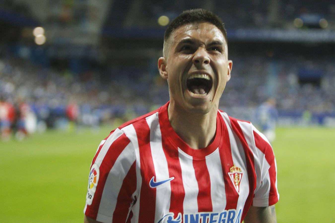 Oviedo y Sporting firman un empate con los goles de Lucas y Djuka. 