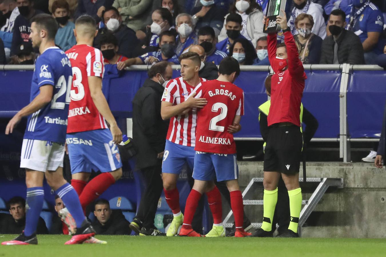 Oviedo y Sporting firman un empate con los goles de Lucas y Djuka. 