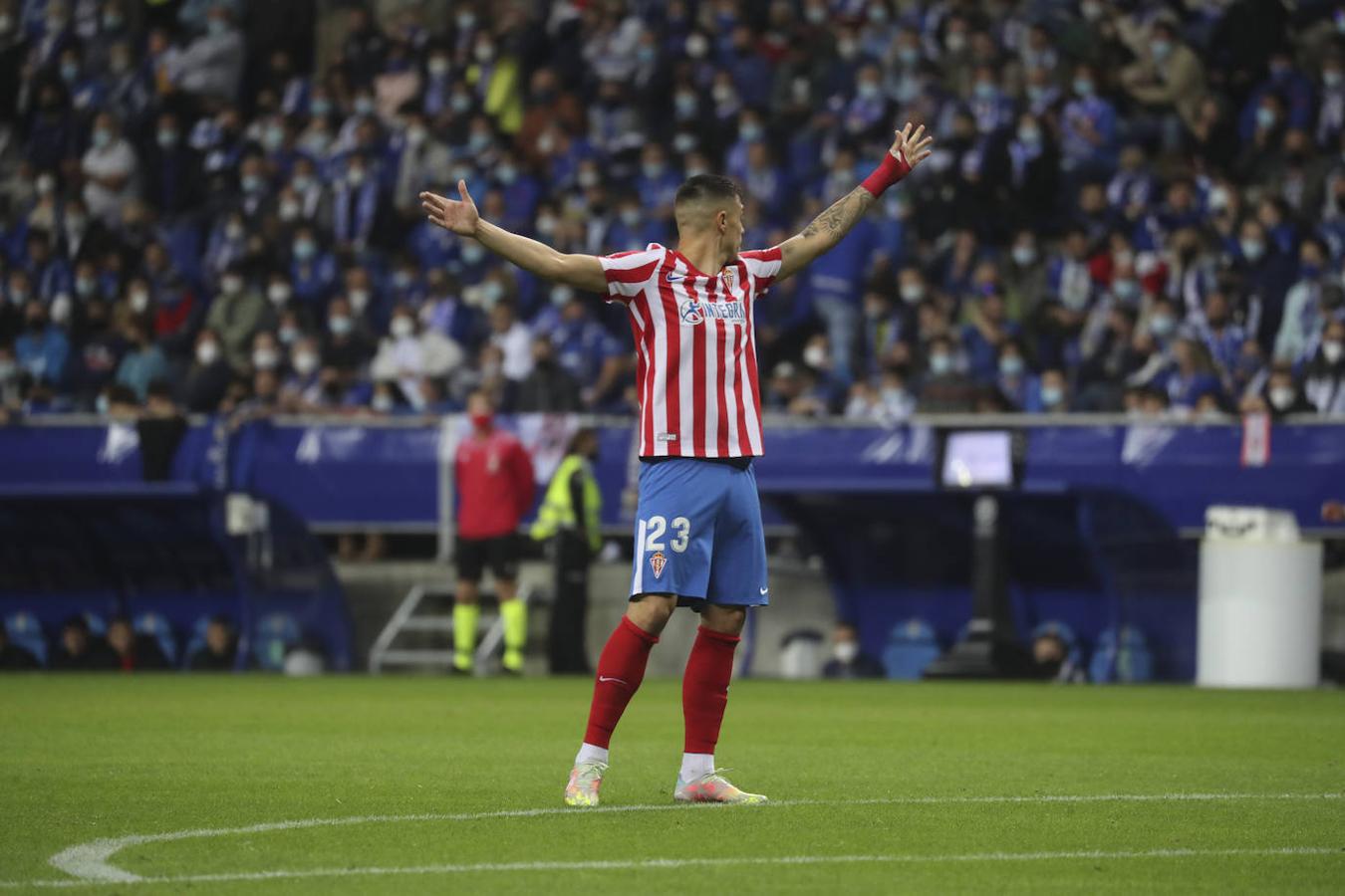 Oviedo y Sporting firman un empate con los goles de Lucas y Djuka. 