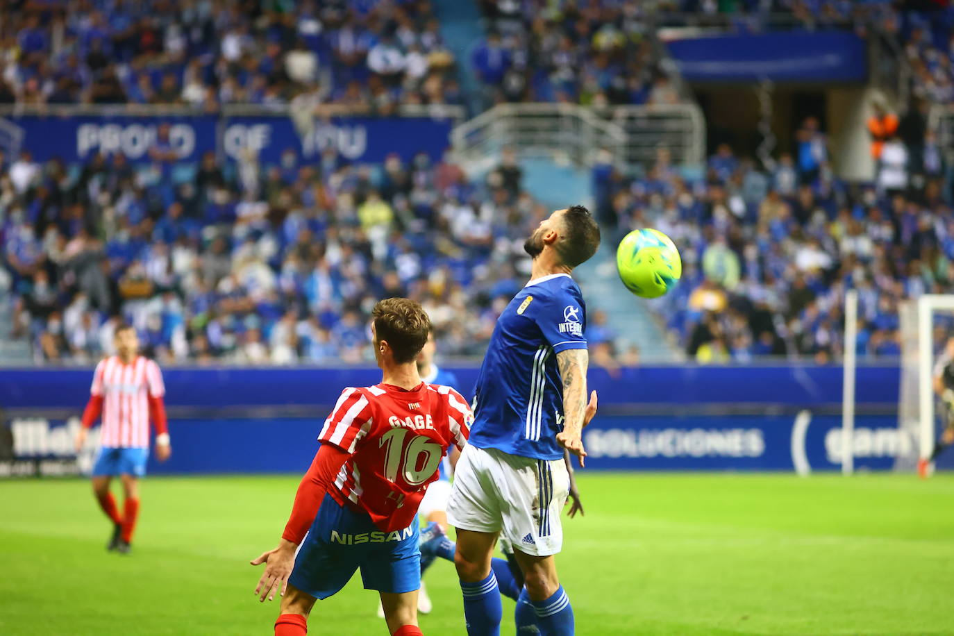 Oviedo y Sporting firman un empate con los goles de Lucas y Djuka. 