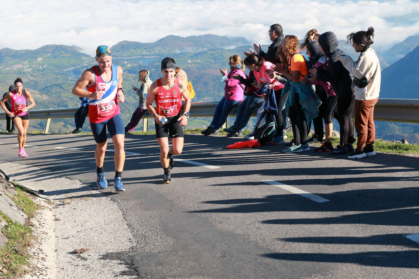 La pruebas era esperada con gran interés y así lo muestra la alta participación a la Subida a L'Angliru, que superó los 300 corredores y fue mayor que la última edición disputada en 2019. Luis Melero y Merche Palacios se adjudicaron la victoria 