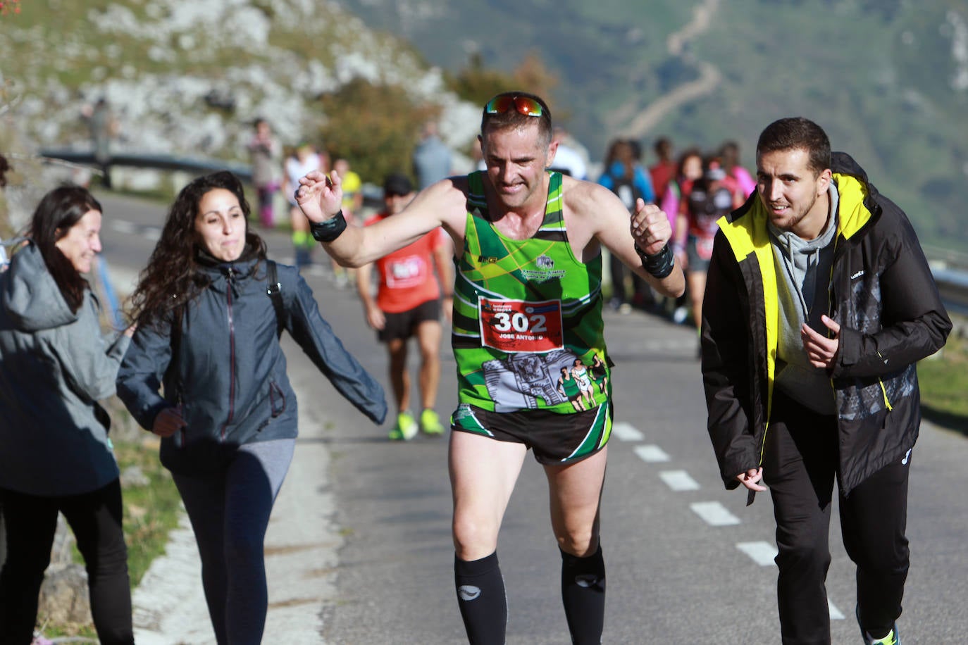 La pruebas era esperada con gran interés y así lo muestra la alta participación a la Subida a L'Angliru, que superó los 300 corredores y fue mayor que la última edición disputada en 2019. Luis Melero y Merche Palacios se adjudicaron la victoria 