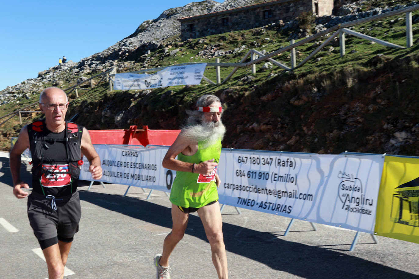 La pruebas era esperada con gran interés y así lo muestra la alta participación a la Subida a L'Angliru, que superó los 300 corredores y fue mayor que la última edición disputada en 2019. Luis Melero y Merche Palacios se adjudicaron la victoria 