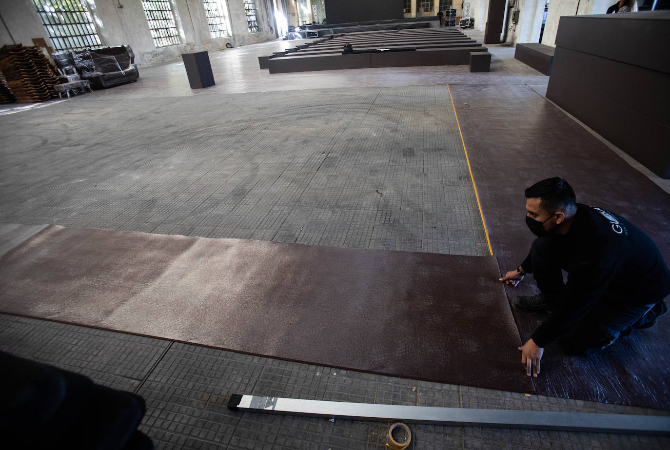 La Fábrica de Armas ultima los preparativos para acoger desde el jueves hasta el día 23 conciertos, talleres, cine, coloquios y exposiciones con motivo de la 'Semana de los Premios' 