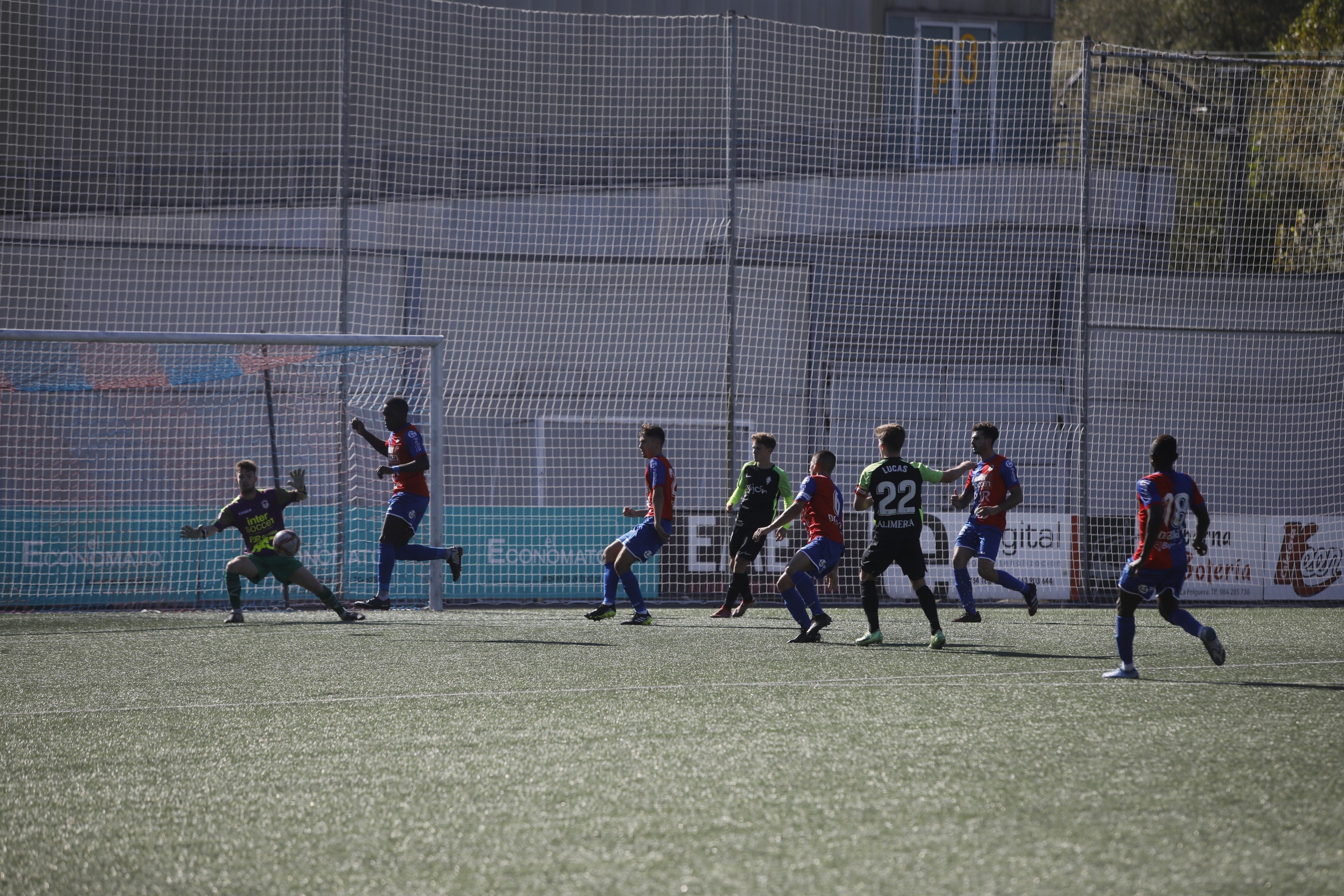 Fotos: Langreo B 2 - 1 Sporting B, en imágenes