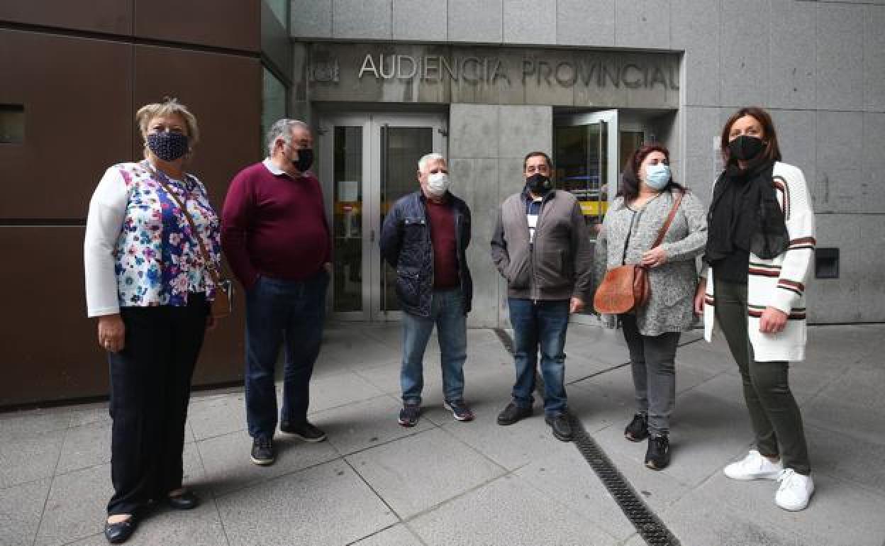 Socios de la empresa Joama que presentaron la denuncia. 