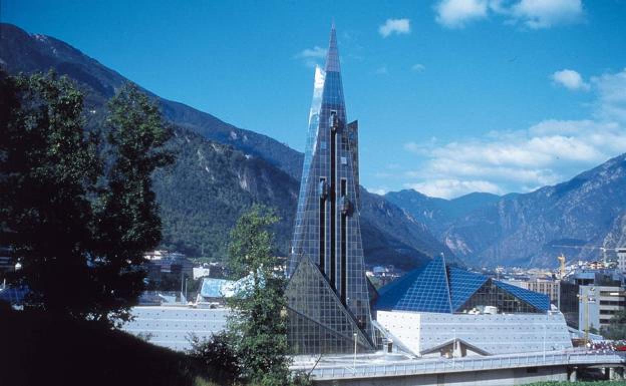 Vista de Caldea, Andorra.