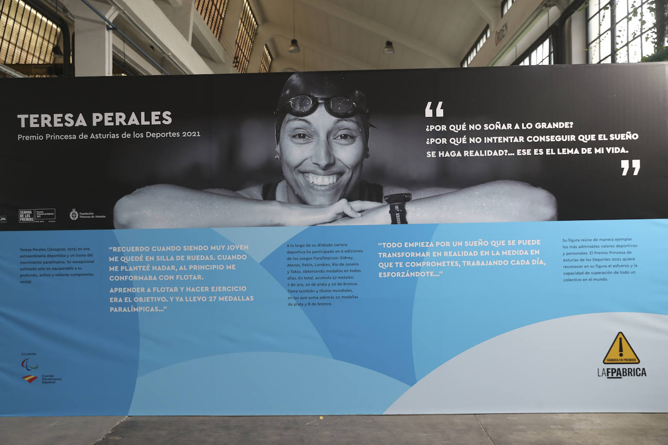 Los más pequeños han podido disfrutar ya de los minijuegos paralímpicos en la jornada de 'Homenaje a Teresa Perales' y del taller «Bolsas sobre la marcha» en el Espacio Steinem. Para los adultos también se han celebrado actividades como «Cuerpo consciente», inspirada en el libro 'Revolution from within' de la Premio Princesa de Asturias de Comunicación y Humanides 2021. 