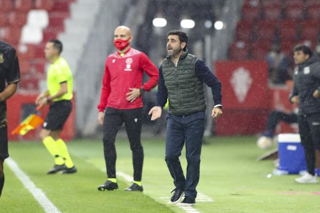 David Gallego: «Le doy un diez al equipo, ha hecho méritos para haber marcado antes»