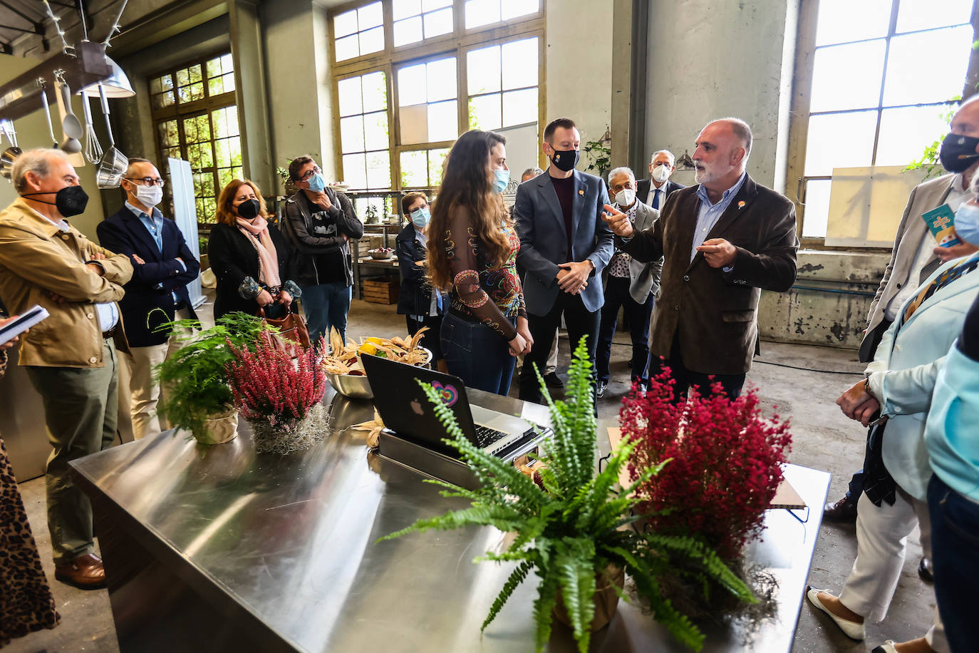 Fotos: Encuentro entre José Andrés y estudiantes de Hostelería