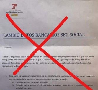 Alerta: suplantan a la Seguridad Social para robar tus datos bancarios