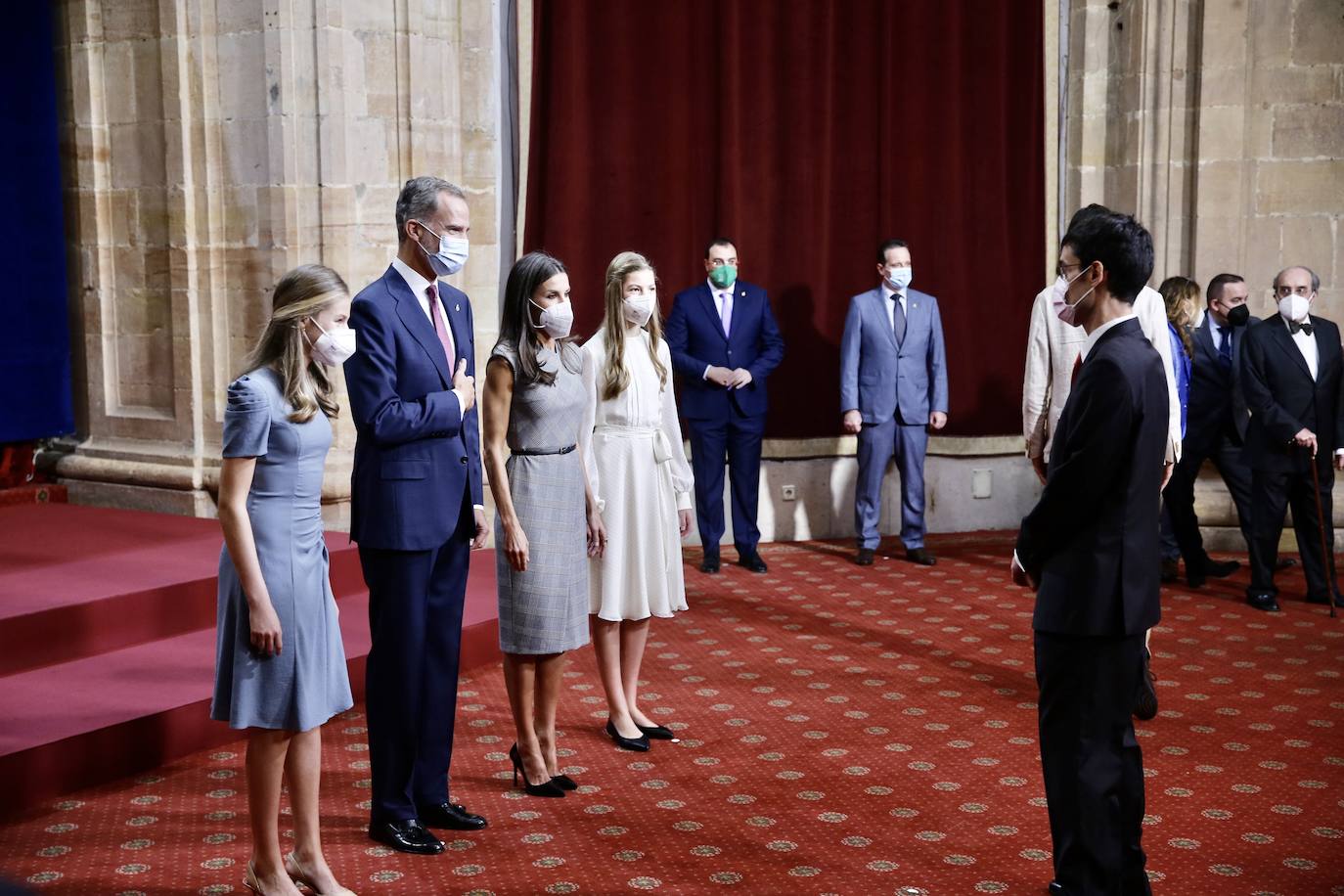 Fotos: El Hotel de la Reconquista, epicentro social en la mañana de los Premios Princesa de Asturias