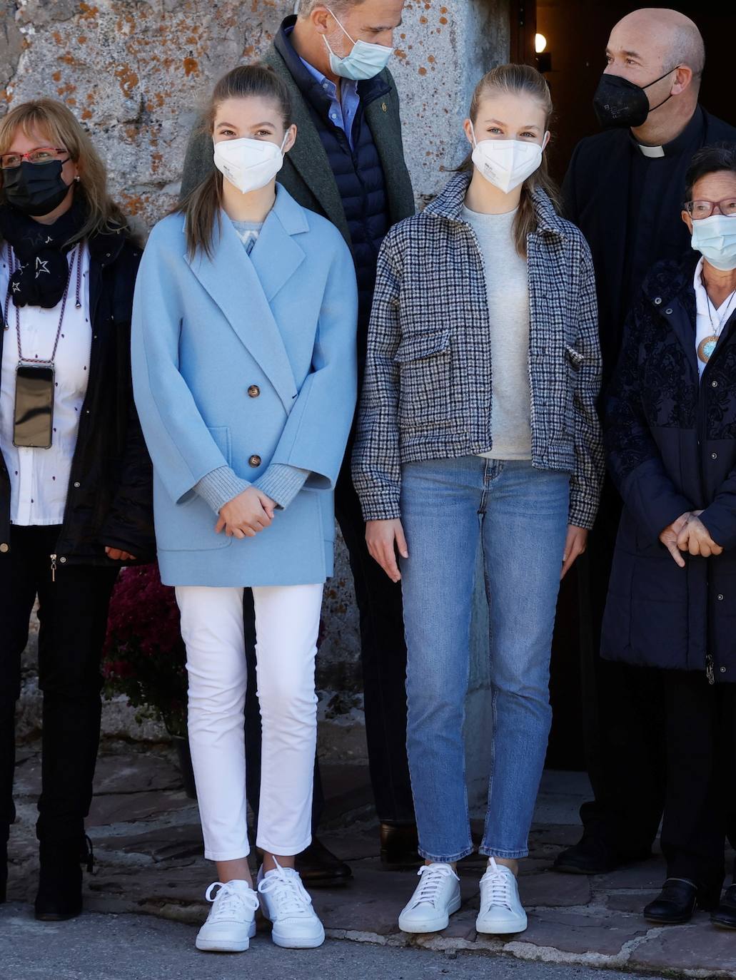 Fotos: Todos los &#039;looks&#039; de la Reina Letizia, la Princesa Leonor y la infanta Sofía