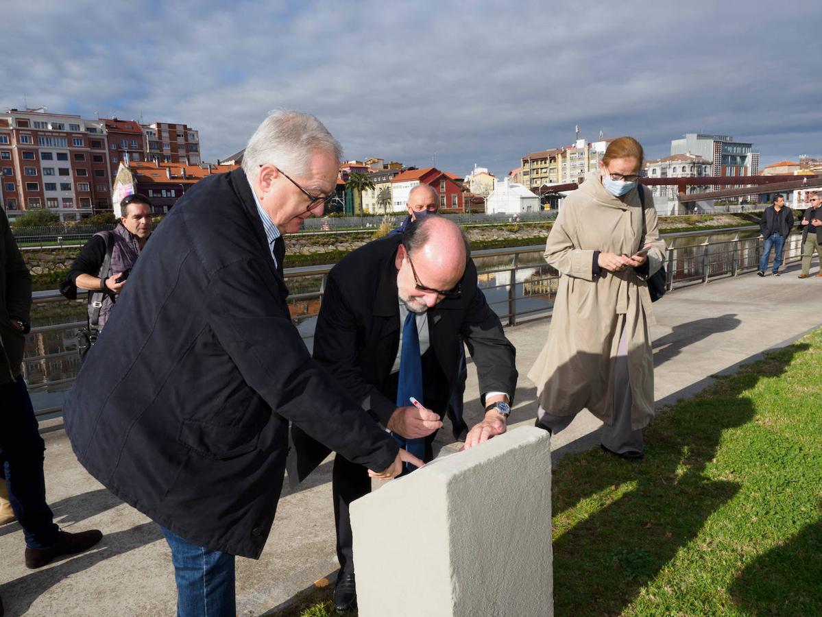 Fotos: Firmas ilustres en el &#039;paseo del colesterol&#039; de Avilés