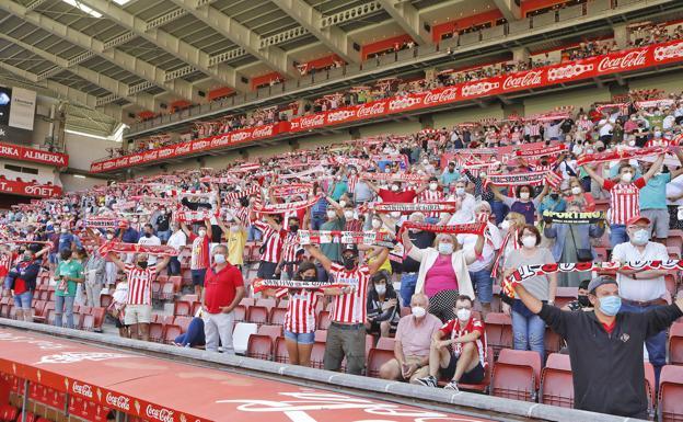 La afición del Sporting agota las 1.900 localidades para el partido del Lugo