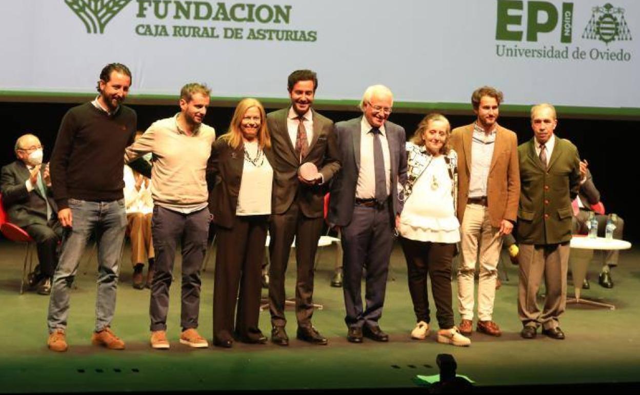 Entrega de los premios a los Ingenieros del Año en el Centro Niemeyer, en Avilés. 