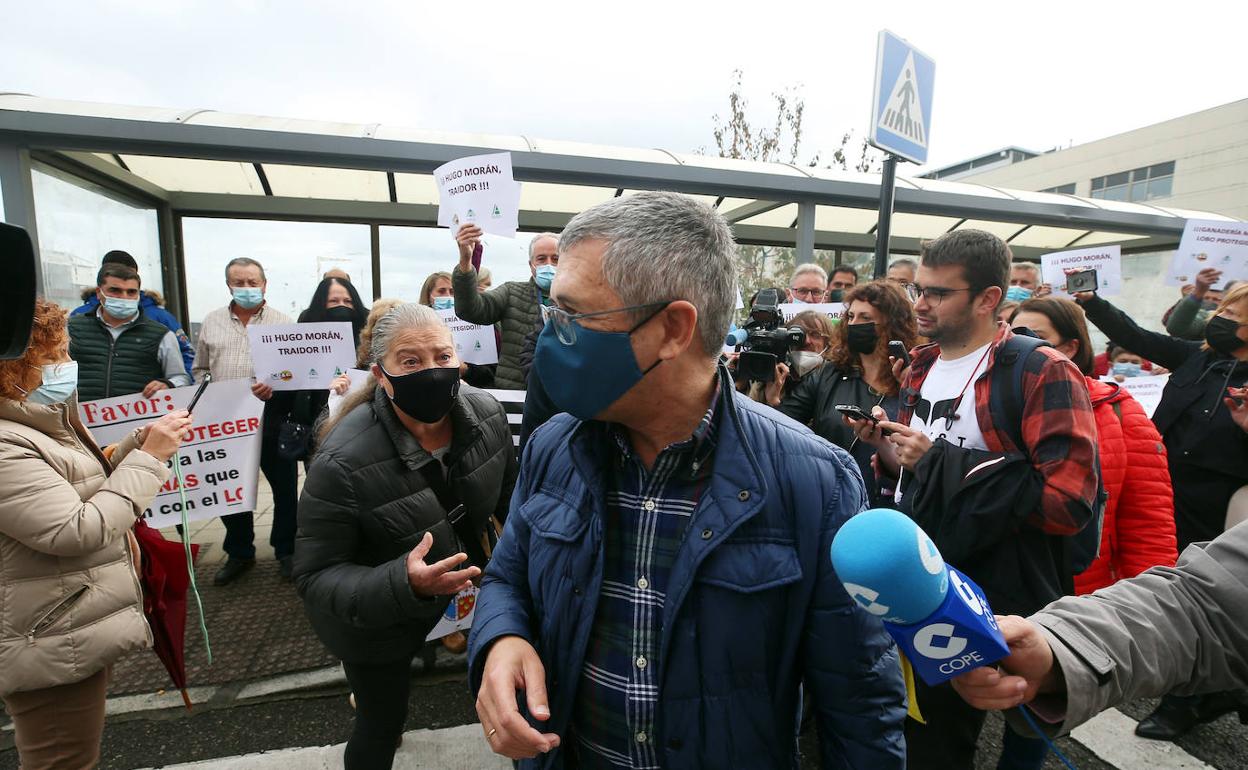 Protesta de los ganaderos