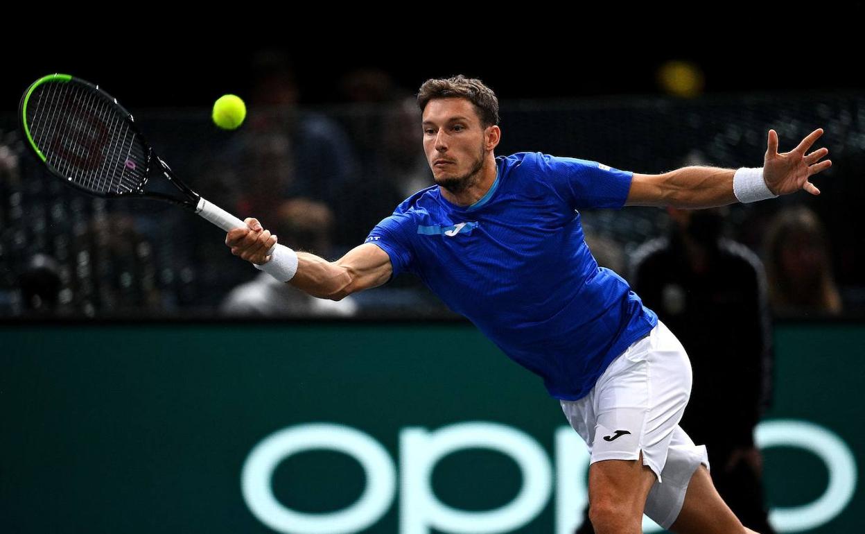 Pablo Carreño, frente a Benoit Paire en el Másters 1000 de París 