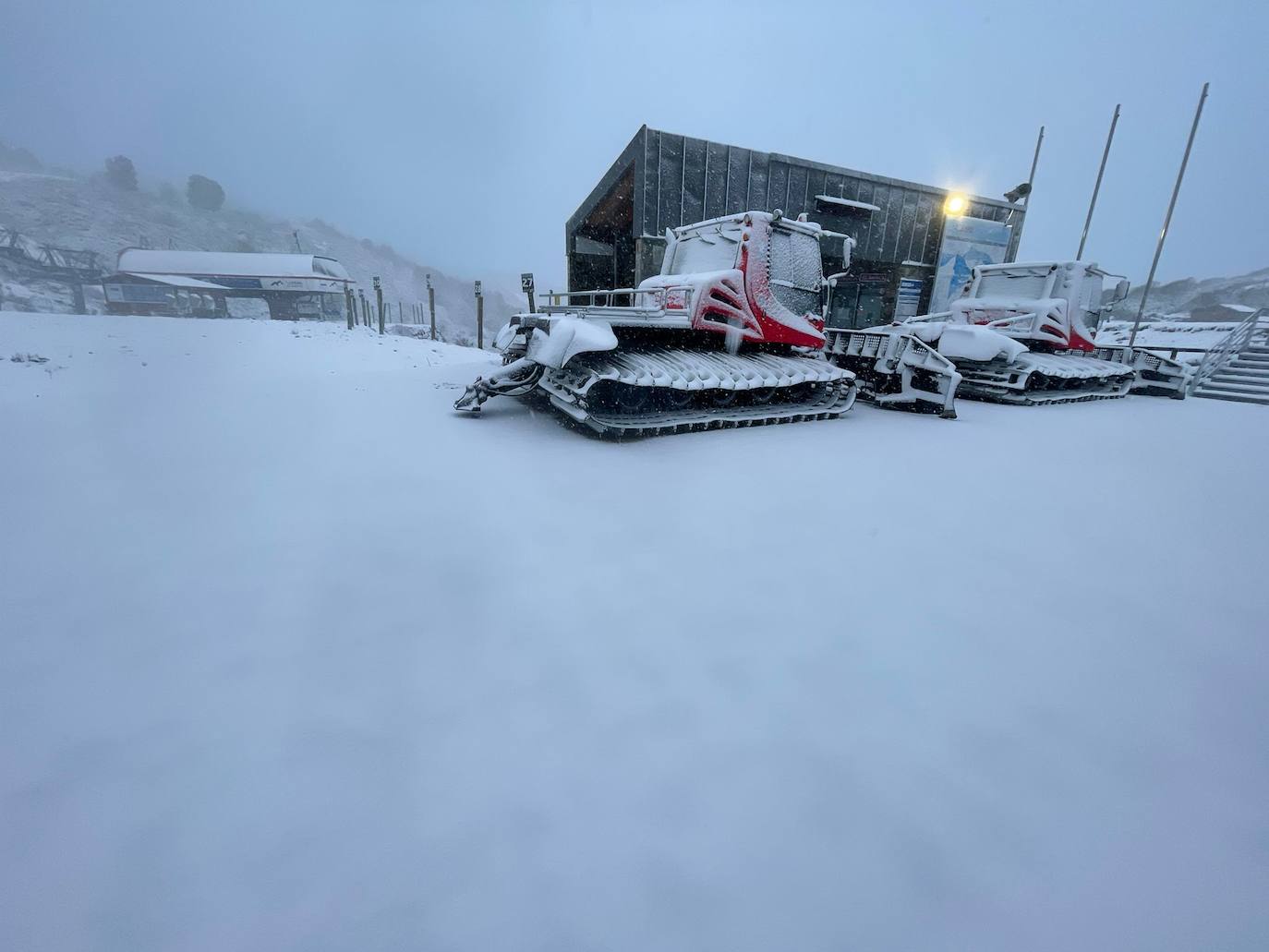 Fotos: La nieve y la lluvia, protagonistas en Asturias