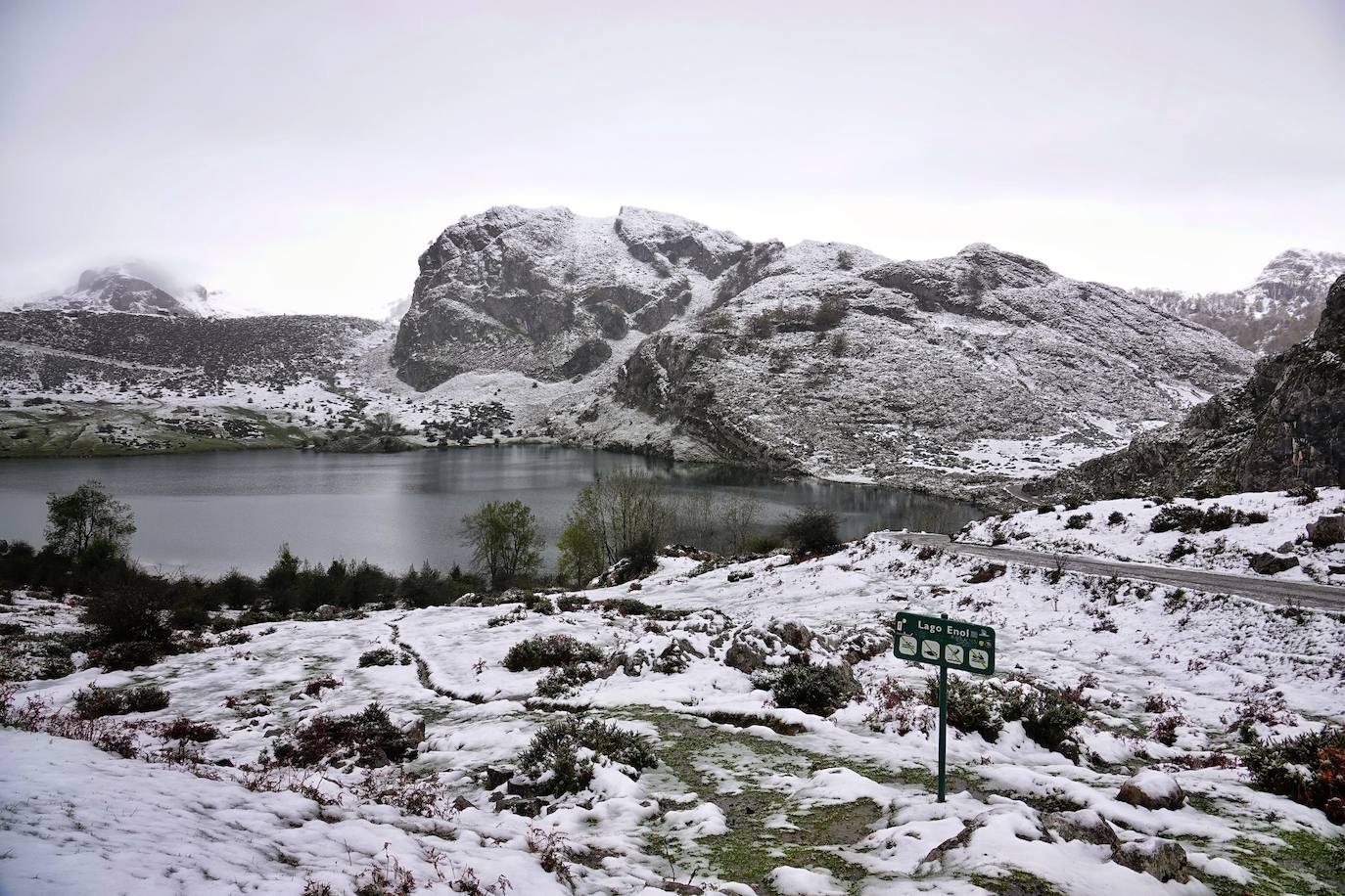 Fotos: Asturias, bajo la nieve