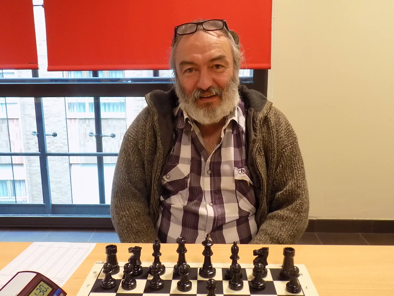 Enrique Cabello, jugador del Club Oviedo 93. 