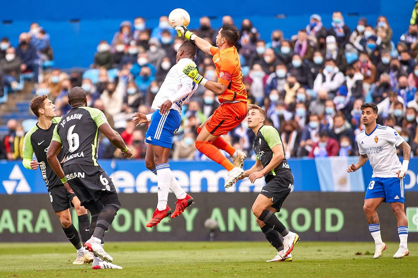 En imágenes: Las mejores jugadas del Zaragoza - Sporting