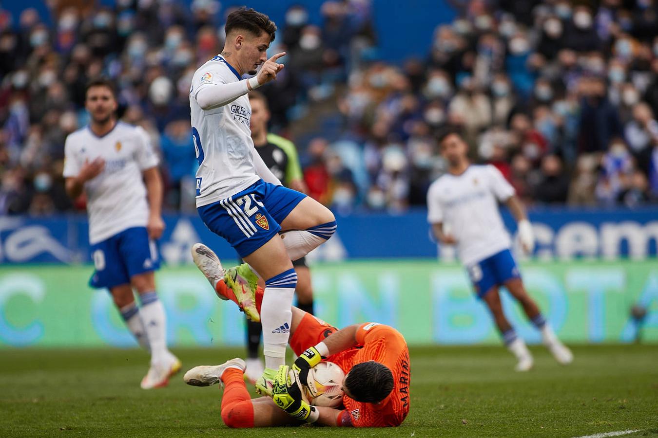 En imágenes: Las mejores jugadas del Zaragoza - Sporting