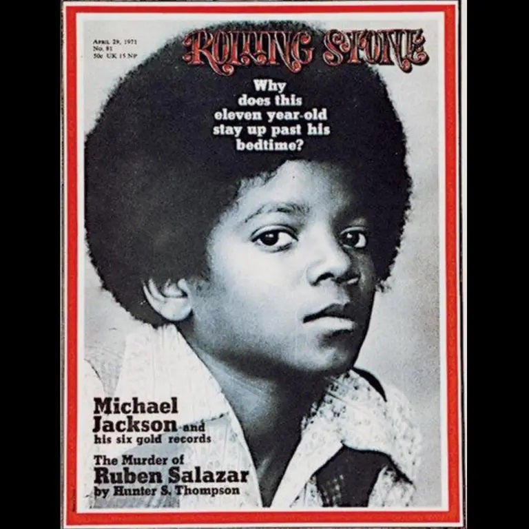 El 9 de noviembre de 1967​ se editó el primer número de Rolling Stone, convertida más de medio siglo después en un referente en la información musical y cultural. Sus icónicas portadas han dejado un reguero de inolvidables imágenes, algunas inmortalizadas por artistas de la talla de Annie Leibovitz