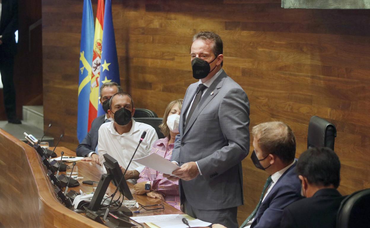 El presidente de la Junta, Marcelino Marcos