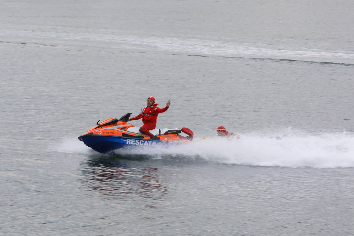 Fotos: Simulacro de rescate en la ría