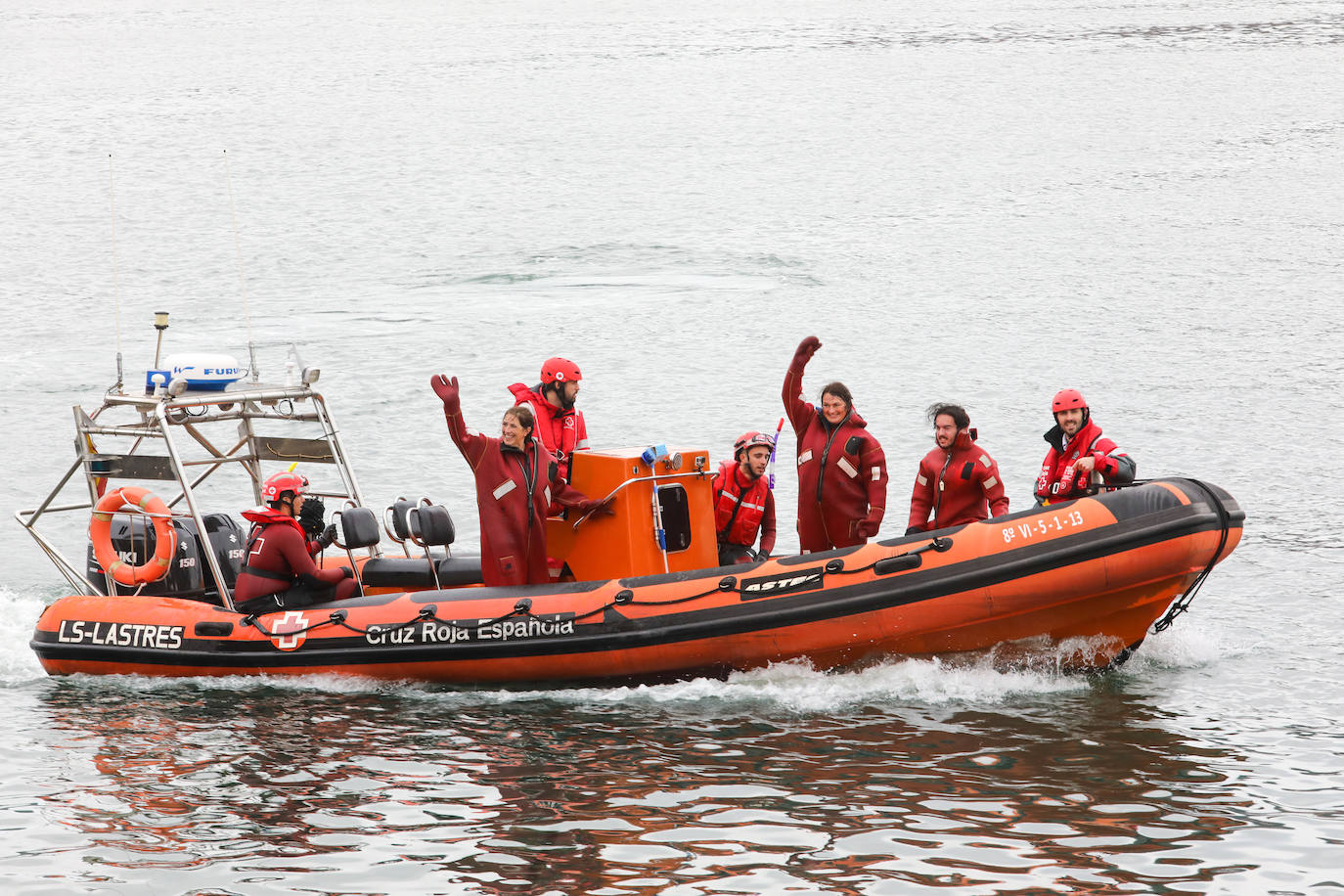 Fotos: Simulacro de rescate en la ría
