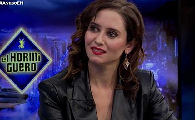 Las otras frases de Ayuso en 'El Hormiguero': «Soy tabernaria y pandillera»
