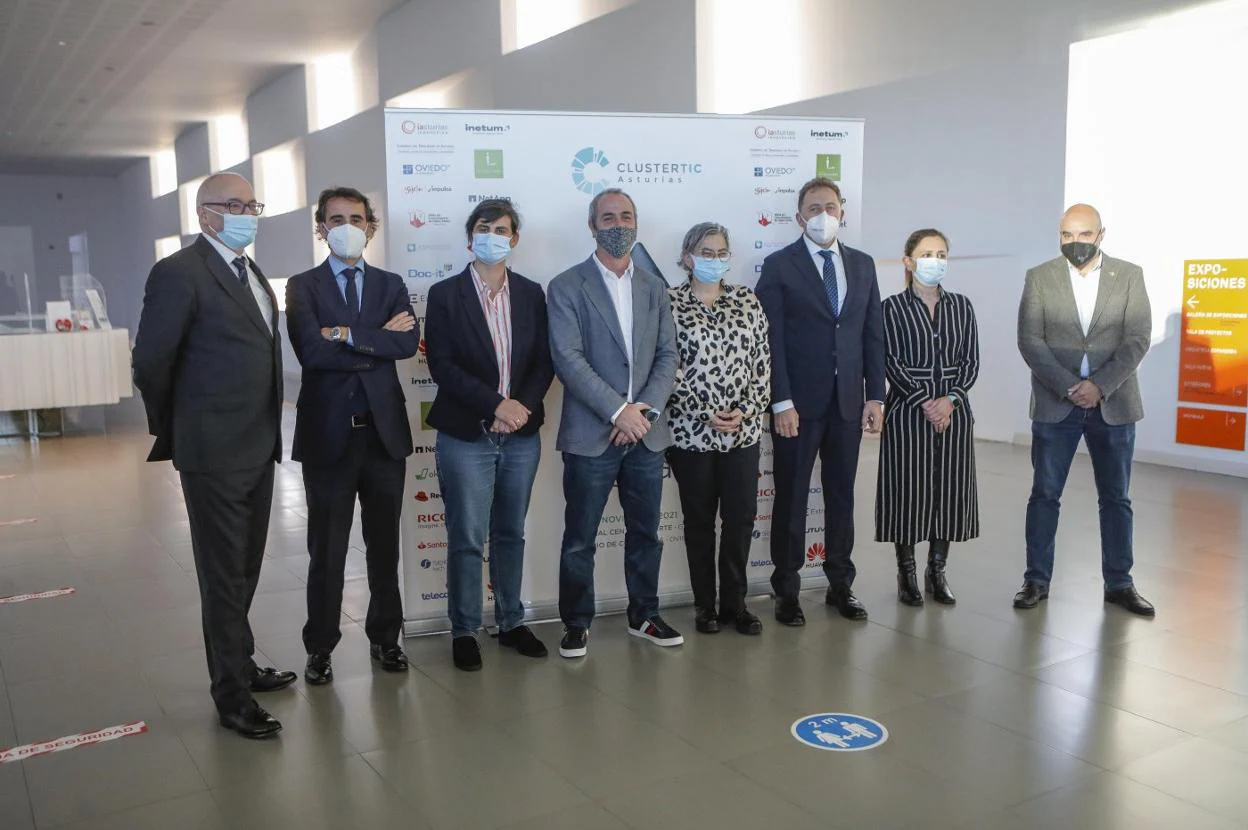 Laboral acogió ayer el inicio del Encuentro Asturias Digital. 