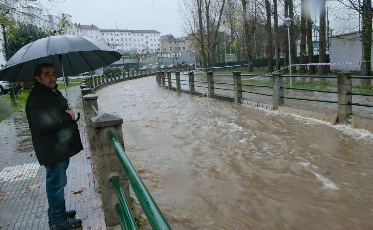 Los estragos de la lluvia en Noreña 