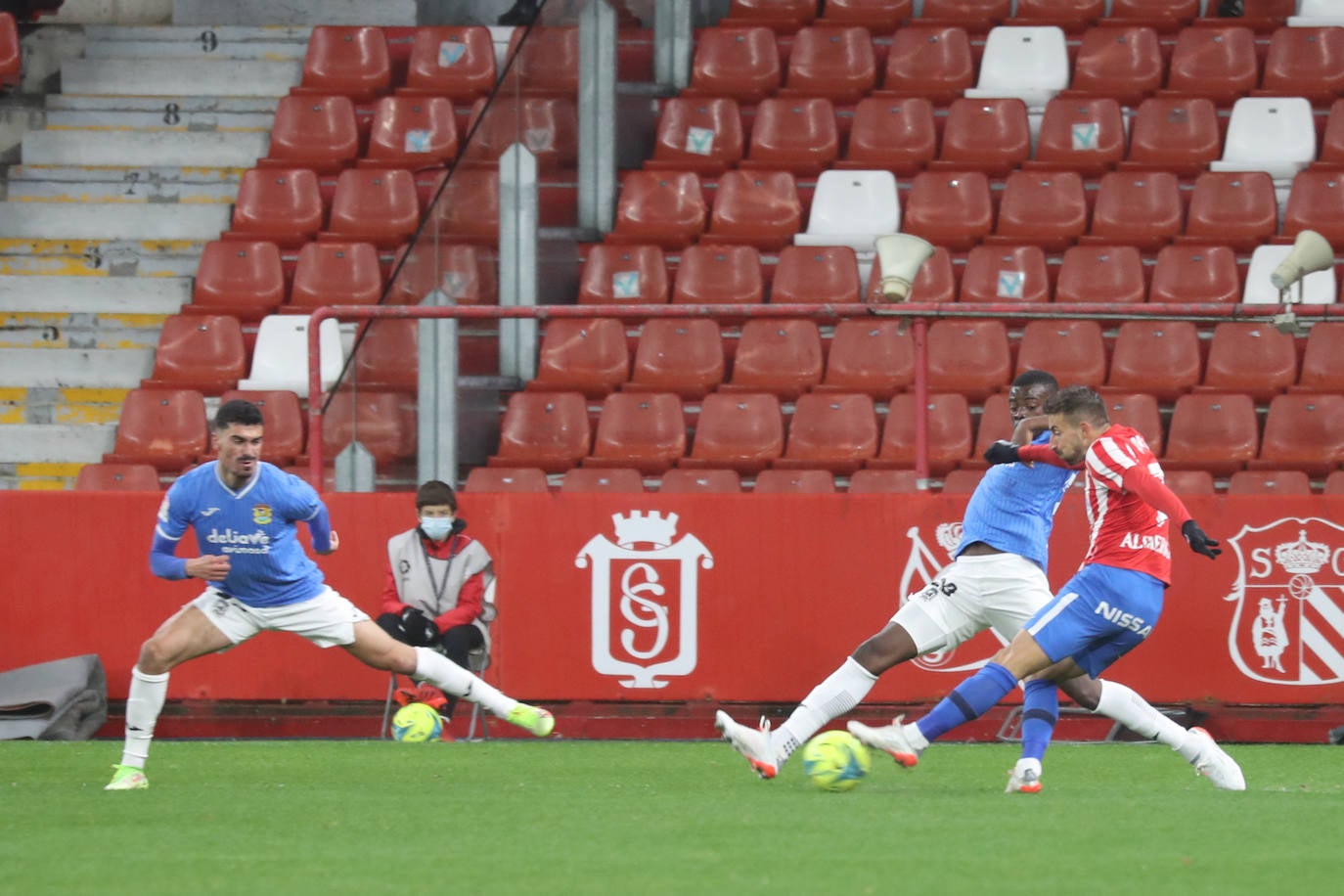 Fotos: Las mejores jugadas del Sporting - Fuenlabrada