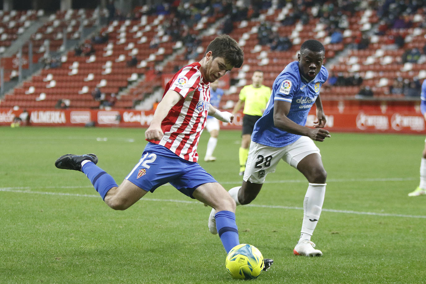 Fotos: Las mejores jugadas del Sporting - Fuenlabrada