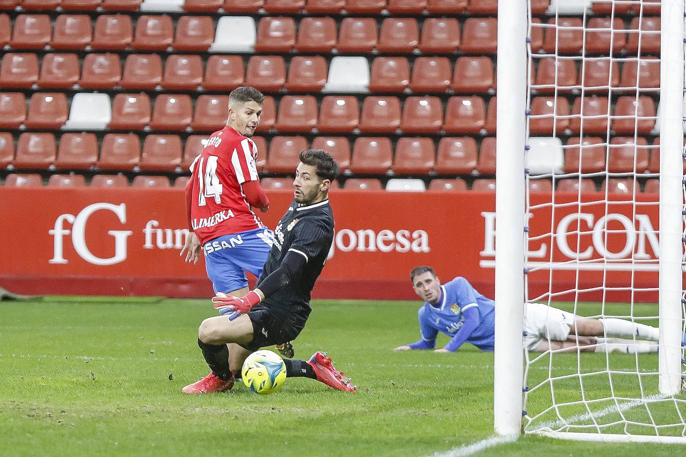 Fotos: Las mejores jugadas del Sporting - Fuenlabrada