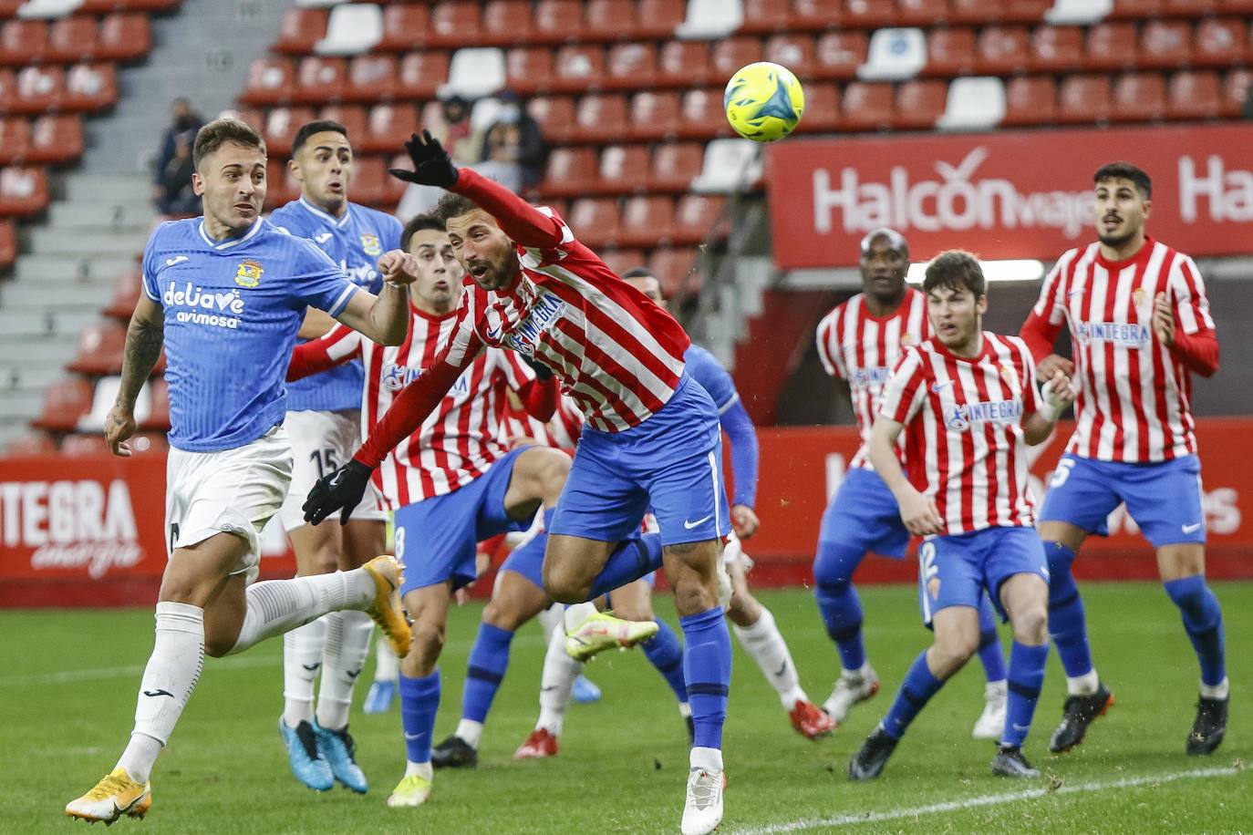 Fotos: Las mejores jugadas del Sporting - Fuenlabrada