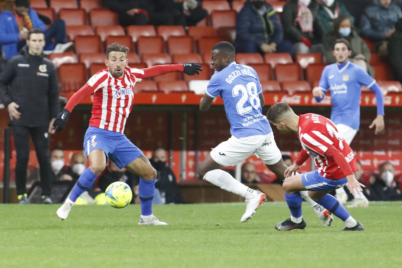 Fotos: Las mejores jugadas del Sporting - Fuenlabrada