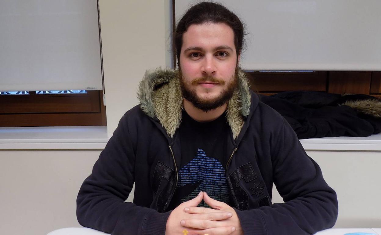 Saúl Pérez, del Club Ensidesa. 